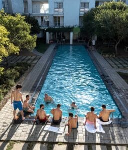 SAS Training Facilities: reovery swimming pool for teams and individual athletes